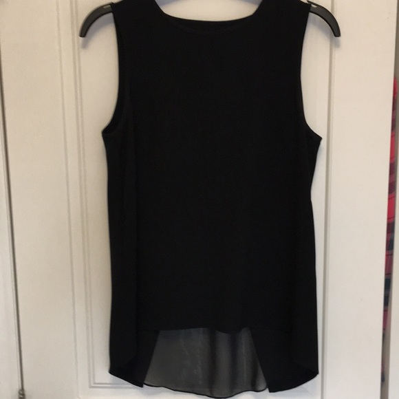 Rag & Bone Harper split back top black size M - Picture 4 of 15